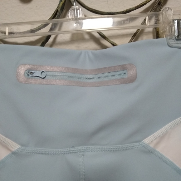 STELLA McCARTNEY Run Tight blue snake print accent leggings, M - Picture 11 of 14